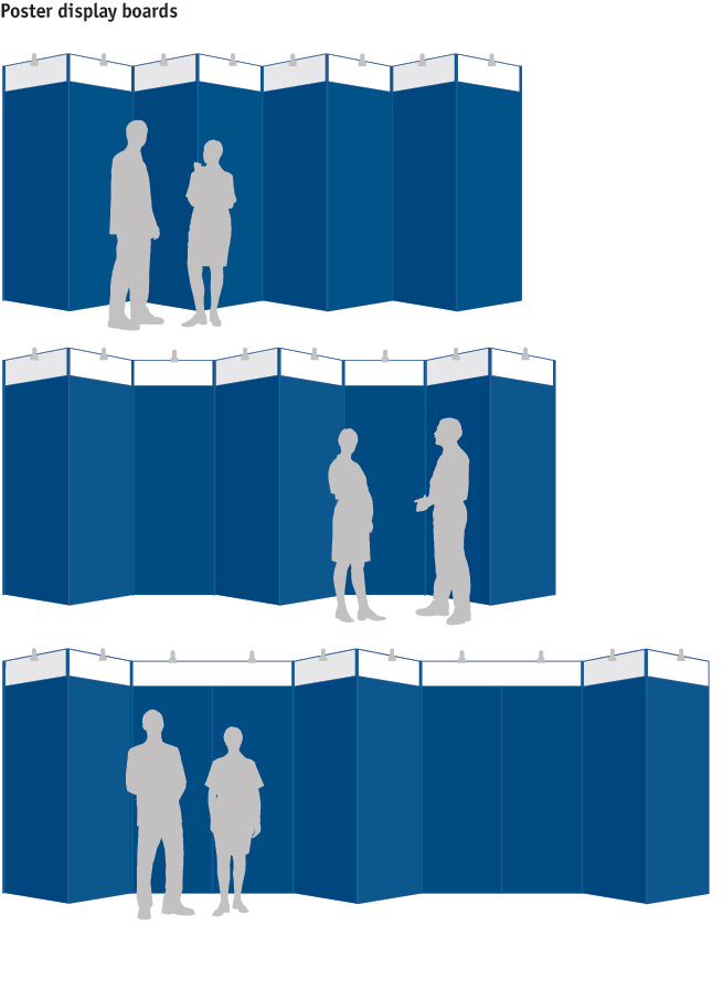 Pictures of poster display boards